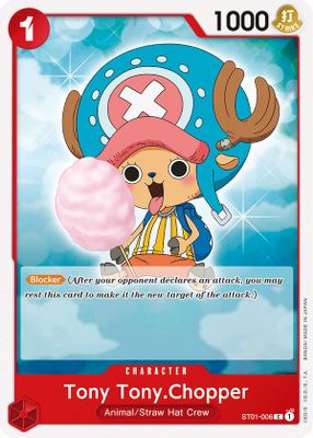 Tony Tony.Chopper ST01-006 card