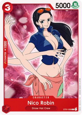 Nico Robin ST01-008 card