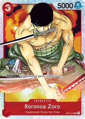 Roronoa Zoro ST01-013 card