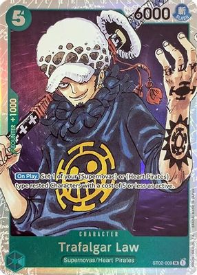 Trafalgar Law ST02-009 card