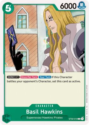 Basil Hawkins ST02-010 card