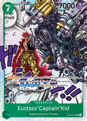 Eustass"Captain"Kid ST02-013 card