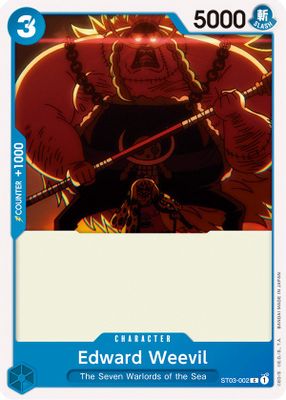 Edward Weevil ST03-002 card