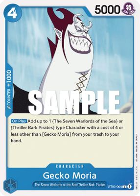 Gecko Moria ST03-004 card
