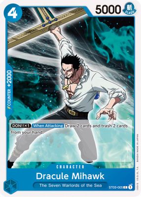 Dracule Mihawk ST03-005 card