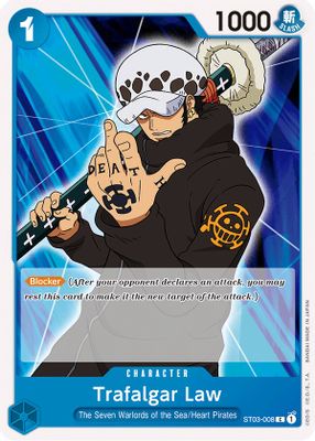 Trafalgar Law ST03-008 card