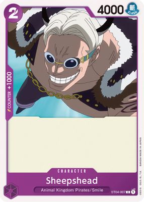 Sheepshead ST04-007 card