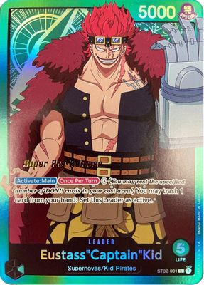 Eustass"Captain"Kid ST02-001 card