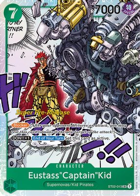 Eustass"Captain"Kid ST02-013 card