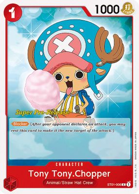 Tony Tony.Chopper ST01-006 card