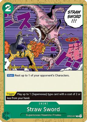 Straw Sword ST02-017 card