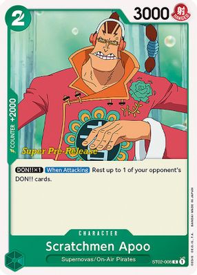 Scratchmen Apoo ST02-008 card