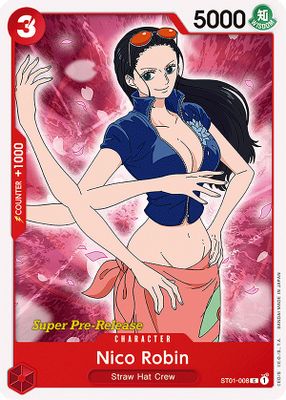 Nico Robin ST01-008 card