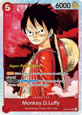 Monkey.D.Luffy ST01-012 card