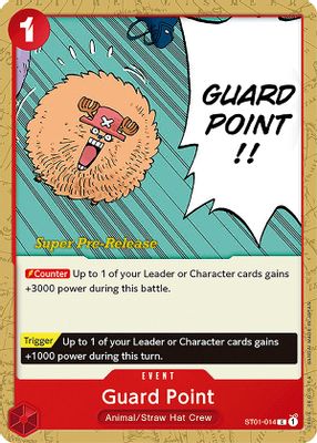 Guard Point ST01-014 card