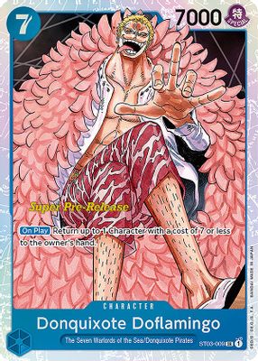 Donquixote Doflamingo ST03-009 card