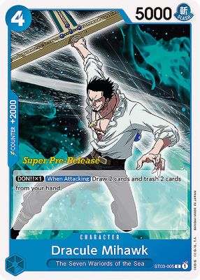 Dracule Mihawk ST03-005 card