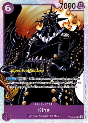 King ST04-004 card