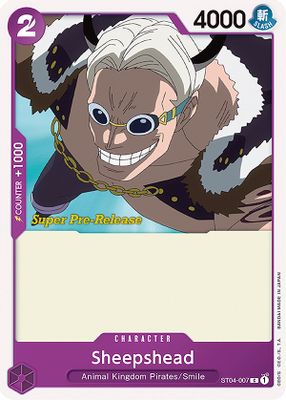Sheepshead ST04-007 card