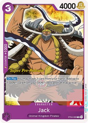 Jack ST04-008 card