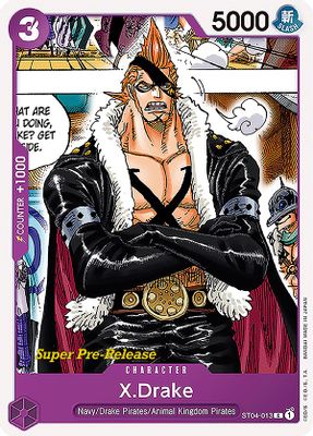 X.Drake ST04-013 card