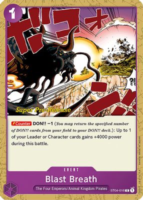 Blast Breath ST04-016 card