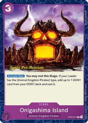 Onigashima Island ST04-017 card