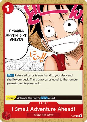 I Smell Adventure Ahead! P-002 card