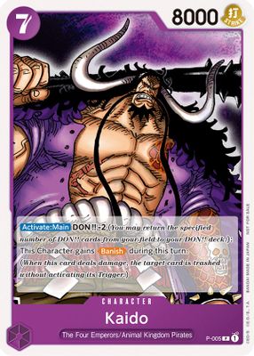 Kaido P-005 card