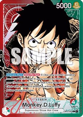 Monkey.D.Luffy OP01-003 card