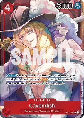 Cavendish OP01-008 card