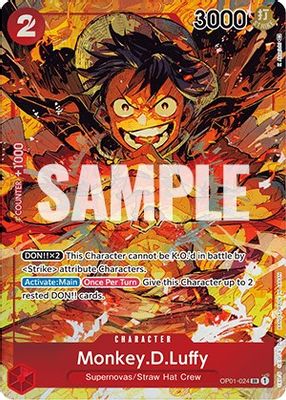 Monkey.D.Luffy OP01-024 card