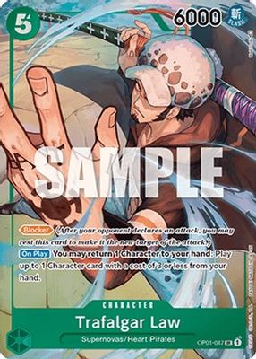 Trafalgar Law OP01-047 card