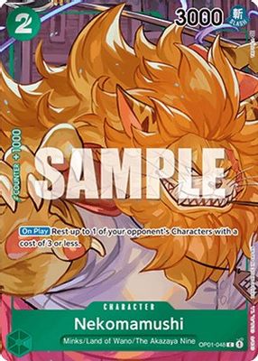 Nekomamushi OP01-048 card