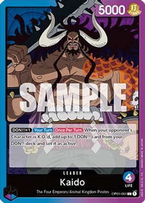 Kaido OP01-061 card