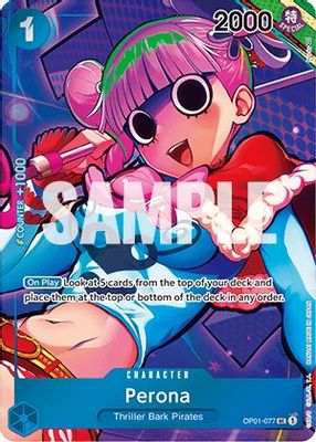 Perona OP01-077 card