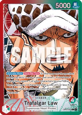 Trafalgar Law OP01-002 card