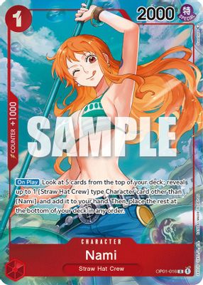 Nami OP01-016 card