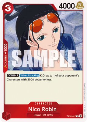 Nico Robin OP01-017 card