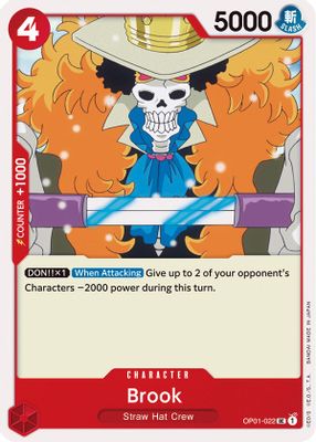 Brook OP01-022 card