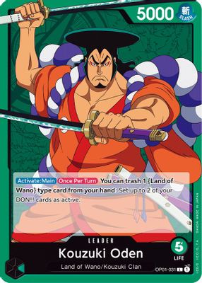 Kouzuki Oden OP01-031 card