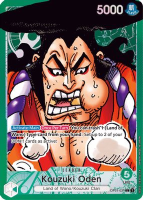 Kouzuki Oden OP01-031 card