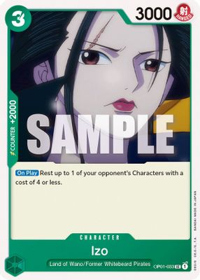 Izo OP01-033 card