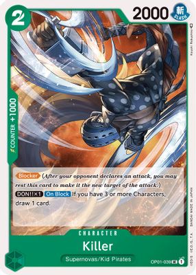 Killer OP01-039 card