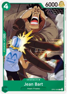 Jean Bart OP01-045 card