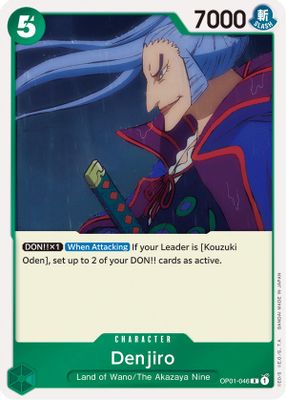 Denjiro OP01-046 card