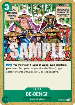BE-BENG!! OP01-059 card