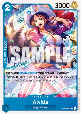 Alvida OP01-064 card