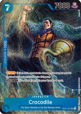 Crocodile OP01-067 card