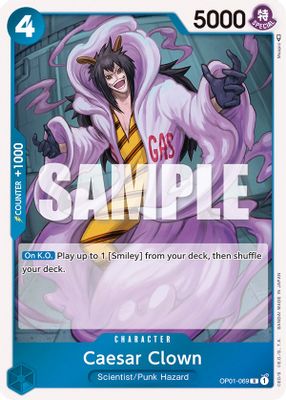 Caesar Clown OP01-069 card